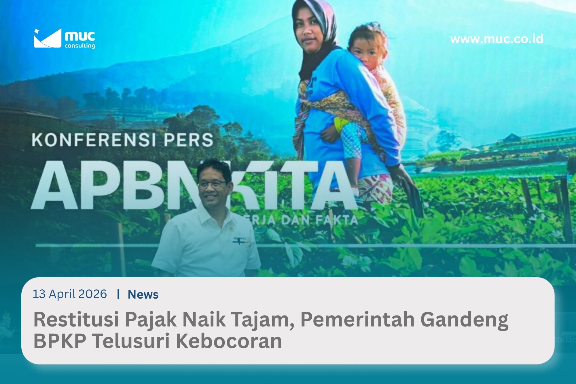 Restitusi Pajak Naik Tajam, Pemerintah Gandeng BPKP Telusuri Kebocoran